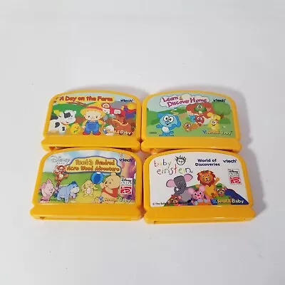 V Tech V Smile Baby Lot Of 4 Game Cartridges • $5.93