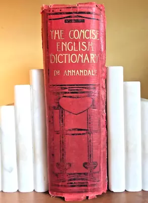 Annandale The Conscise English Dictionary - Talwin Morris Design • £12.50