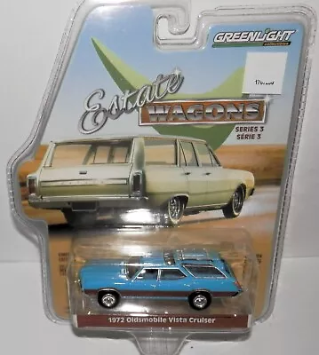 Greenlight Estate Wagons Series 3 1972 Oldsmobile Vista Cruiser #29950-D NIP • $6.99