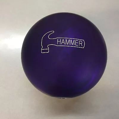 Hammer Purple Pearl Urethane Green Pin   Bowling  Ball 15 LB.  New In Box  #043 • $129.95