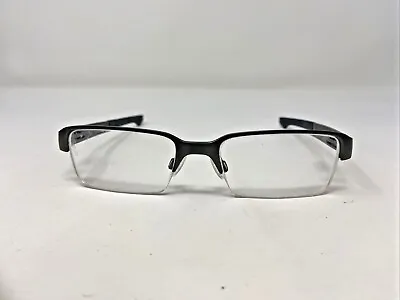 Oakley Eyeglasses Frames OX5042-0352 BOOMSTAND 52-19-140 Pewter Half Rim RW37 • $60