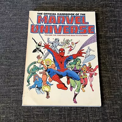 The Official Handbook Of The Marvel Universe - Volume 6 - 2nd Print • £14.99