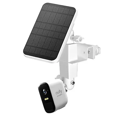 $25.99 • Buy 2 In 1 Weatherproof Gutter Mount For Eufy Solar Panel & Eufy Cam Security Camera