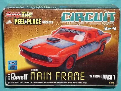 REVELLE Snap Tite 1/32 '70 MUSTANG MACH 1 MAIN FRAME NEVER OPENED SEALED • $29.99