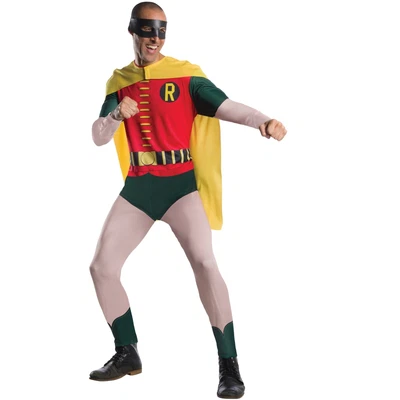 £26.99 • Buy Rubies Official Classic 1966 Robin TV Batman Mens Fancy Dress Costume New