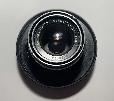 Schneider Kreuznach Componon 50mm 1.4 Lens - M42 Adapted + Tested • $55