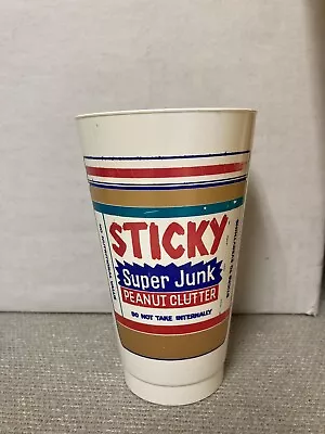 1970’s Krazy Kups For Kool Kats Sticky Junk Wacky Packages Plastic Cup 7-Eleven • $65