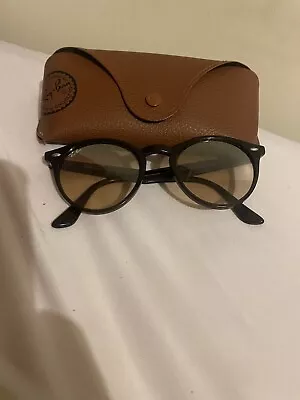 $80 • Buy Ray-Ban Round Frame Sunglasses Turtledove RB2180 Made In Italy