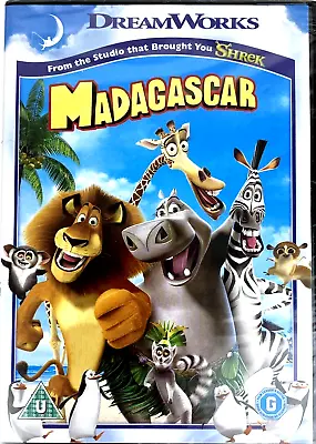 Madagascar Ben Stiller Chris Rock Dreamworks Uk Dvd New And Sealed • £2.95