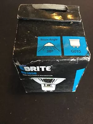 £5.95 • Buy Eterna Ebrite GU10 230V 50W Halogen Lamp - New & Boxed