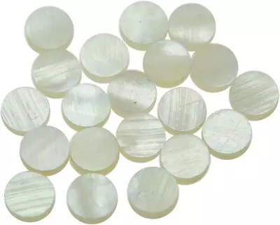 Natural Mother Of Pearl Guitar Fretboard Inlay Dots Pack Of 20pcs • $20.79