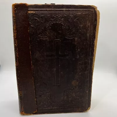 Vintage German Bible Die Bibel  Heilige Schrift 1904 • $24.95