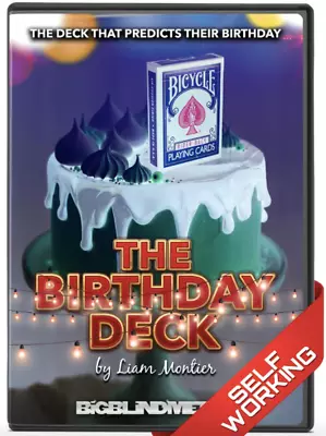 £16.49 • Buy The Birthday Deck By Liam Montier And Big Blind Media