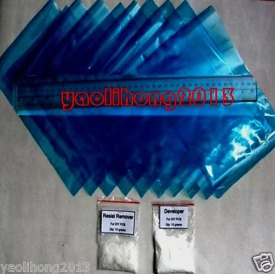 $8.07 • Buy Photoresist Dry Film + Developer + Resist Remover For DIY PCB Photo Etched PE @