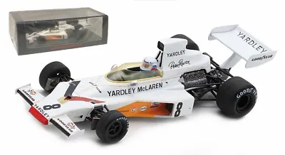 Spark S7144 McLaren M23 Yardley Winner British GP 1973 - Peter Revson 1/43 Scale • $236.22