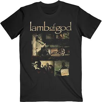 ** Lamb Of God Album Collage Logo Official Licensed T-shirt ** • £17