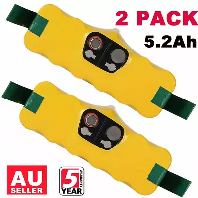 2pack 5.2Ah 14.4V Battery For IRobot Roomba 500 Ni-MH 690 650 805 Vacuum Cleaner • $49.98