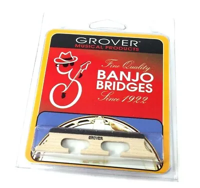 Grover  Minstrel™ 5-string Banjo Bridge 5/8  Tall Model # 73 • $12.50