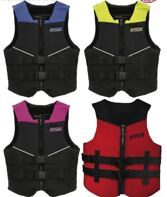 SEACHOICE Neoprene 2-Buckle PFD Life Jacket Vest USCG Multi-Sport PWC Yamaha • $117.60