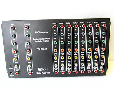 CE Labs AV901HD HDTV Component Video Audio Distribution Amplifier Pro-Grade • $60