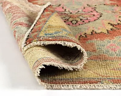 Vintage Turkish Boho Bohemien Moroccan Tribal Southwestern Runner 3x5 Rug Carpet • £160.21