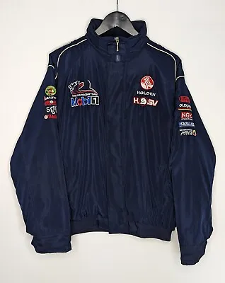 Vintage Holden Racing Team Mobil 1 HSV Jacket Embroidered Full Zip Men's L/XL  • $149.95