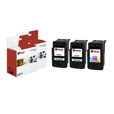 3Pk LTS PG210 CL211 Multicolored HY Compatible For Canon Pixma IP2700 MP240 Ink • $68.99