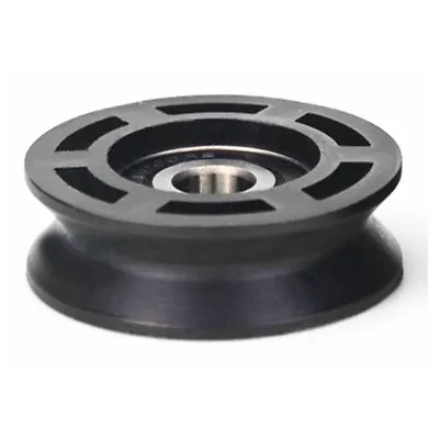 $17.30 • Buy 10mm Bore Bearing With 50mm Round Pulley V-Groove Track Roller Bearing 10x50x16m