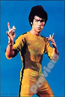 Bruce Lee Game Of Death Hong Kong Martial Arts Film Print Poster Wall Picture A4 • £4.99