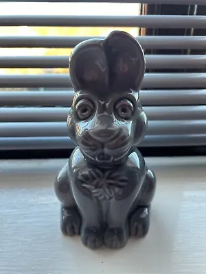 WADE Grey Rabbit Ceramic Money Box /Piggy Bank • £6