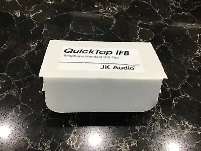 JK Audio QuickTap IFB Telephone Handset IFB Tap - NEW Open Box • $99