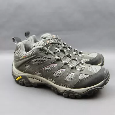 Merrell Moab Ventilator Womens Shoes Size 7.5 Gray Low Top Trail Hiking Sneakers • $34.99