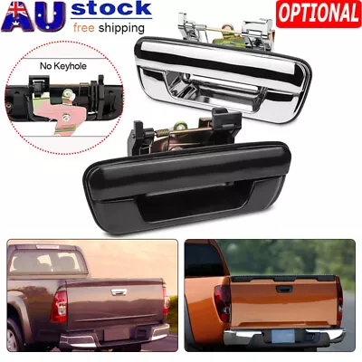 Tailgate Handle Black/Chrome For Holden Colorado RC Rodeo RA/ Isuzu DMAX 03-2012 • $27.50