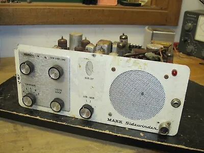 Vintage RARE MARK Sidewinder SSB-27 Tube CB Radio PARTS OR REPAIR • $75