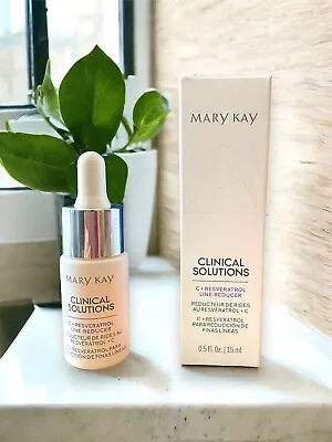 New In Box Mary Kay Clinical Solutions C + Resveratrol Line - Reducer Full Size • $32