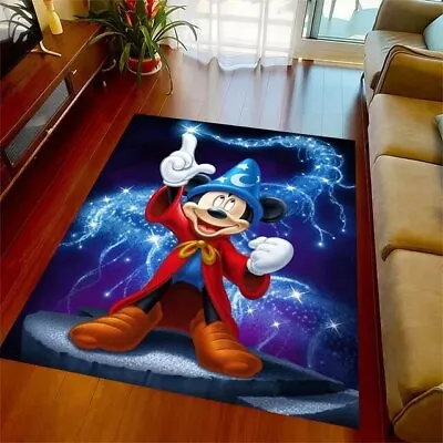 Believe In Magic Mickey Mouse Fantasia Gift For Cartoon Movie Fans Rug • $53.99