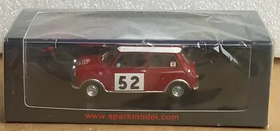Spark Models BMC Cooper S Winter Rally Monte Carlo 1965.  1/43. • $87.11