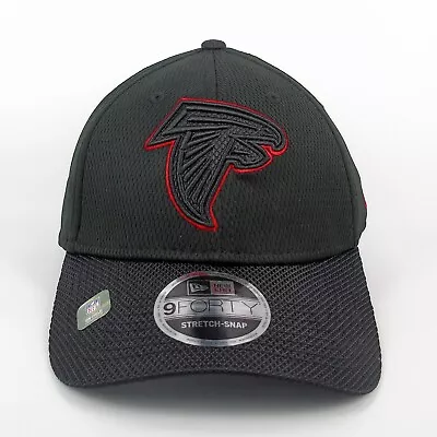 New Era Cap Men's NFL Atlanta Falcons Football Sideline Road 9FORTY Snapback Hat • £25.50