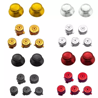 Metal ABXY Guide Thumbsticks Bullets Replacements For Xbox One Controller • $16.73