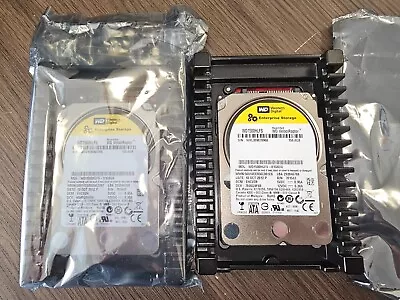 2x WD 150GB 10K 3G 2.5INCH SATA HDD HARD DRIVE - WD1500HLFS • $200