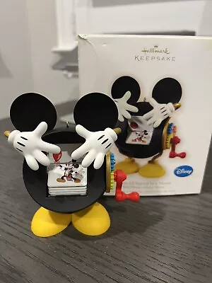 Hallmark Keepsake Disney - Mickey Mouse - It Was All Started By A Mouse - 2009 • $16.50