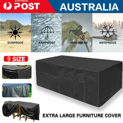 $17.95 • Buy Outdoor Waterproof Furniture Cover Patio Garden Rain Snow UV Table Sofa Couch