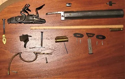 Incomplete Muzzleloader Pistol Parts Set 58 Cal GRRW Barrel Siler Lock • $600