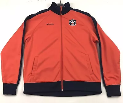 Columbia Auburn Tigers Full Zip Jacket Size XL Orange • $26.99