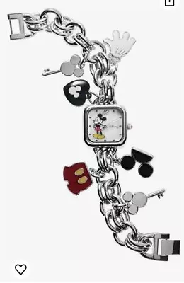 Mickey Mouse Charm Bracelet Watch • $25