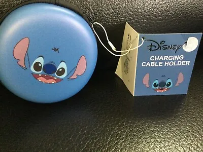 £5.99 • Buy NEW Disney LILO & STITCH CHARGING CABLE HOLDER ZIP CASE Inner Net Pouch  Primark