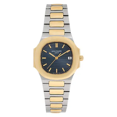 Patek Philippe Nautilus 3900 Stainless Steel Blue Dial 33mm Quartz Watch • $38000