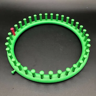 $5 • Buy KNIFTY KNITTER PROVO CRAFT 9  GREEN LOOM RING For CRAFTS, KNITTING, YARNWORK