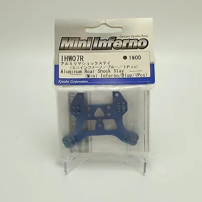 NEW Kyosho Mini Inferno IHW07R Aluminum Blue Rear Shock Stay - 1900 • $20