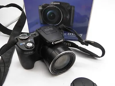 Canon PowerShot SX510 HS 12.1MP 30x Zoom Full HD Wi-Fi Digital Bridge Camera • £139.99